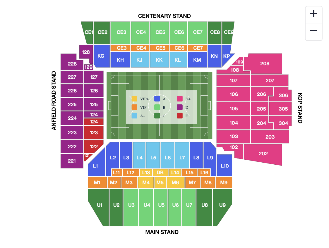 Liverpool FC <span>VS</span> Crystal Palace FC